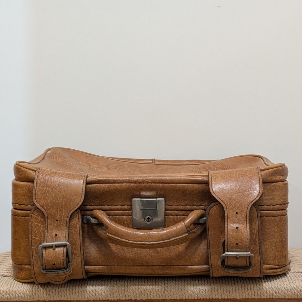 Vintage Suitcase Hand Bag